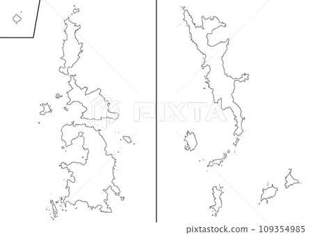空白地圖 父島/母島 109354985
