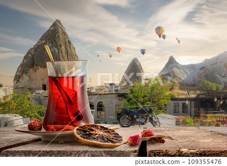 Turkish tea and Cappadocia Turkish tea and Cappadocia 109355476