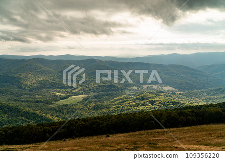 Polonina Wetlinska, Bieszczady mountain, Bieszczady National Park, Poland. 109356220