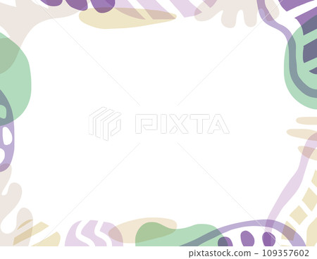 hand drawn illustration frame hand drawn illustration frame 109357602