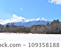 Snow cap on Mt. Ontake 109358188