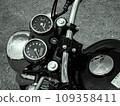 Retro motorcycle 109358411