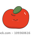 fruit cute cartoon hand drawn 109360616