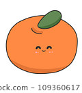 fruit cute cartoon hand drawn 109360617