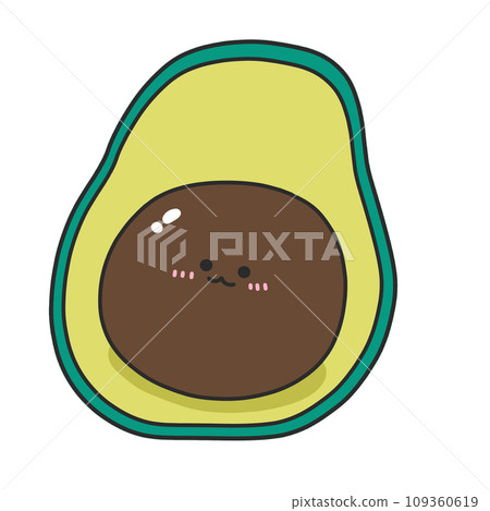 fruit cute cartoon hand drawn fruit cute cartoon hand drawn 109360619