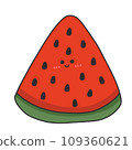 fruit cute cartoon hand drawn 109360621