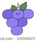 fruit cute cartoon hand drawn 109360623