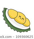 fruit cute cartoon hand drawn 109360625