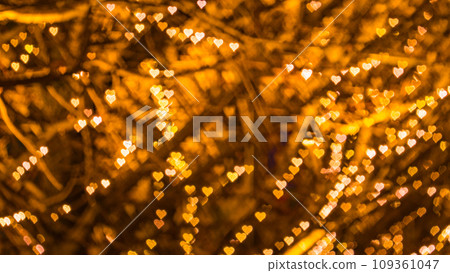 心形燈光照明 109361047