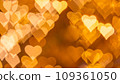 heart shaped light background 109361050