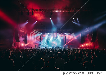 A big pop concert or festival A big pop concert or festival 109361576