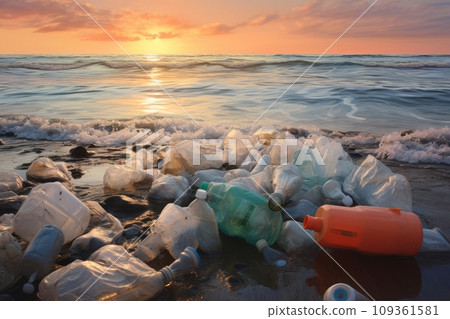 Plastic pollution in the world's oceans Plastic pollution in the world's oceans 109361581