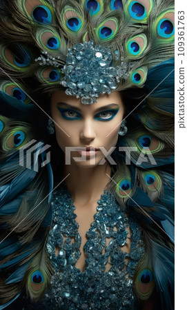 Exotic bird and high fashion Exotic bird and high fashion 109361763