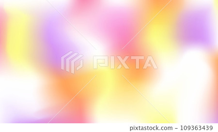 Pastel blue yellow pink violet banner. Tender wedding invitation print cover. Orange white purple color background media post, wallpaper presentation. Rainbow template wallpaper for app ads web card. 109363439