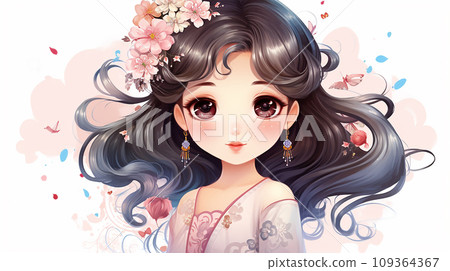 female, woman, anime 109364367