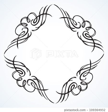 Vignette. Vector drawing 109364932