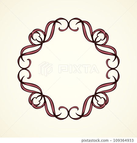 Vignette. Vector drawing 109364933