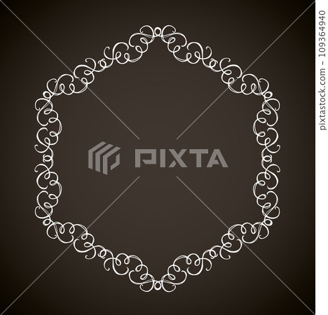 Vignette. Vector drawing Vignette. Vector drawing 109364940