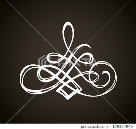 Vignette. Vector drawing 109364946