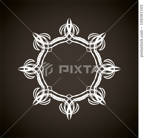 Vignette. Vector drawing 109365105