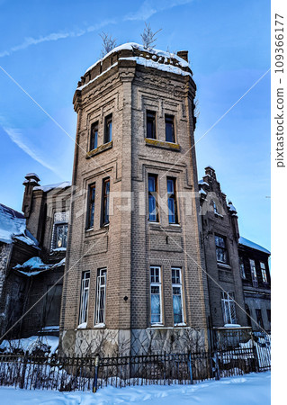 Old abandoned tower. 109366177