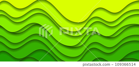 Light spring green abstract waves corporate background Light spring green abstract waves corporate background 109366514