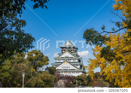 Osaka Castle castle tower 109367205