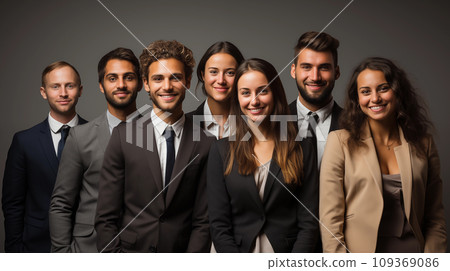 Professional business consultant team with excellent services. 109369086