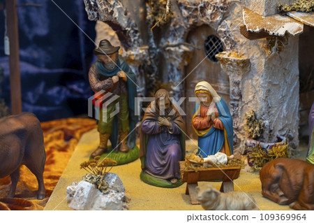 瑞士，耶穌誕生，馬廄，聖誕節，スイス、イエスが生まれた、馬廄、クリスマス、Jesus 109369964