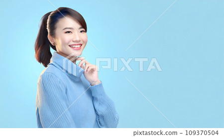 馬尾辮的女人 109370504