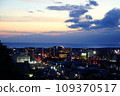 View towards Suruga Bay and Senbonhama coast from Koryodai Park Numazu City, Shizuoka Prefecture 109370517