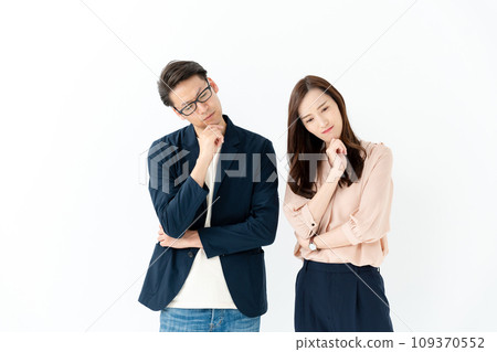 擔心的商務人士 109370552