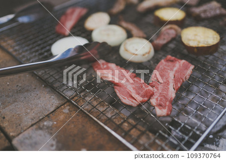 barbecue, barbecued, barbeque 109370764