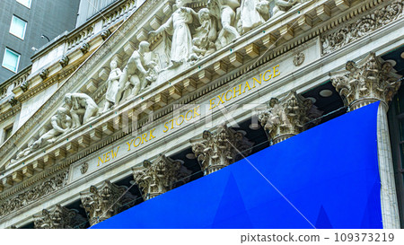 Wall Street, New York Stock Exchange Wall Street, New York Stock Exchange 109373219