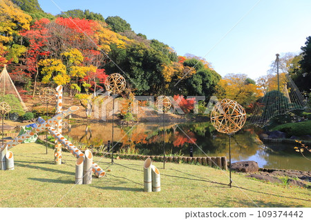 秋天的肥後細川庭園 秋天的肥後細川庭園 109374442
