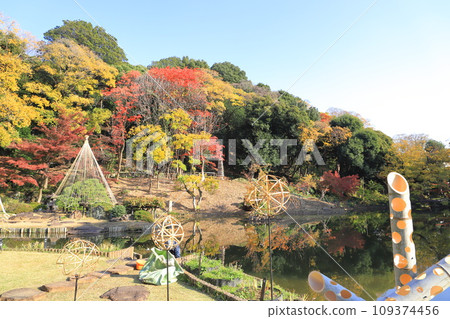 秋天的肥後細川庭園 109374456