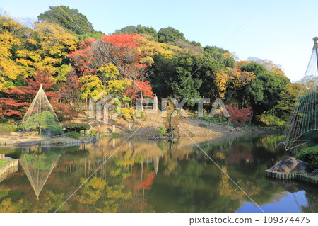 Autumn Higo Hosokawa Garden Autumn Higo Hosokawa Garden 109374475