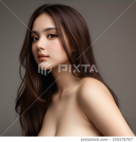 Beautiful Japanese female nude [AI generated image] 109376767