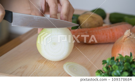 洋蔥切片 109378684