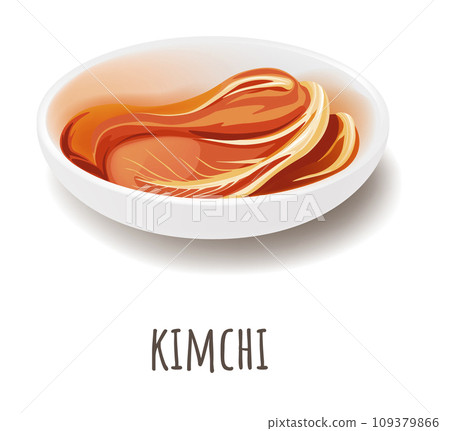Kimchi traditional Korean fermented vegetables 109379866