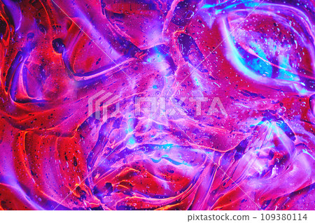 Abstract magenta pink, purple, red, blue cosmetic gel serum background texture Abstract magenta pink, purple, red, blue cosmetic gel serum background texture 109380114