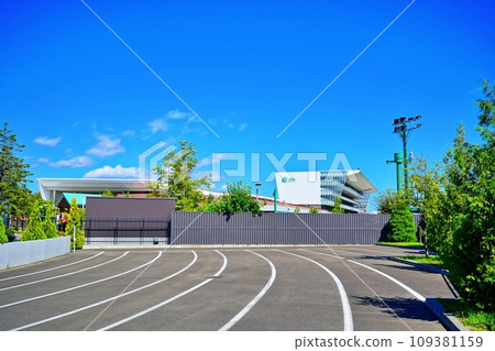 Sapporo racecourse scenery Sapporo racecourse scenery 109381159