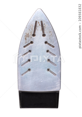 Antique old retro iron isolated Antique old retro iron isolated 109381832