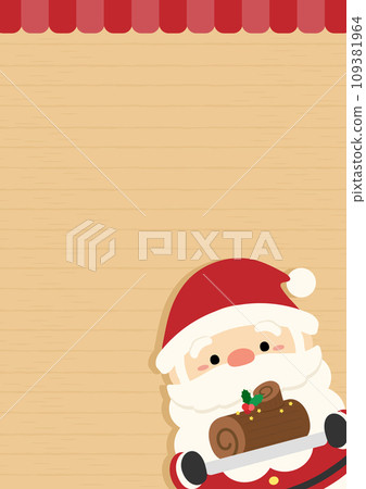 聖誕老人與聖誕禮物，肖像尺寸 109381964