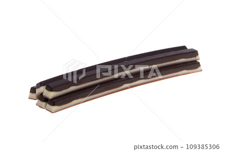 chocolate sticks isolated chocolate sticks isolated 109385306