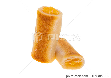 spanish marzipan isolated 109385338