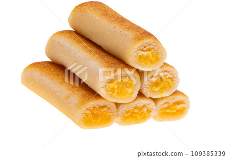 spanish marzipan isolated 109385339