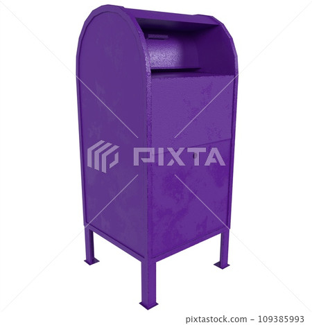 Letter Box isolated on white background Letter Box isolated on white background 109385993