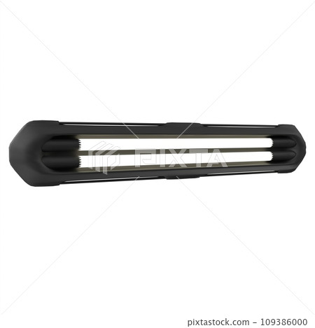 Fluorescent Lamp isolated on white background 109386000