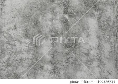 Grey old surface rough solid wall texture cement concrete abstract background pattern gray structure backdrop monochrome construction 109386234